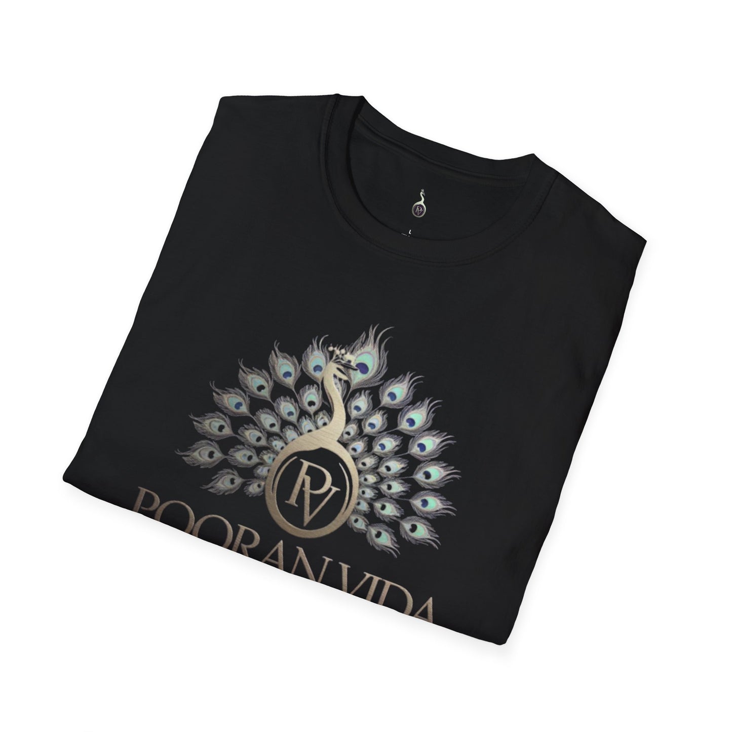 Unisex T-Shirt with 'pooranvida' Design