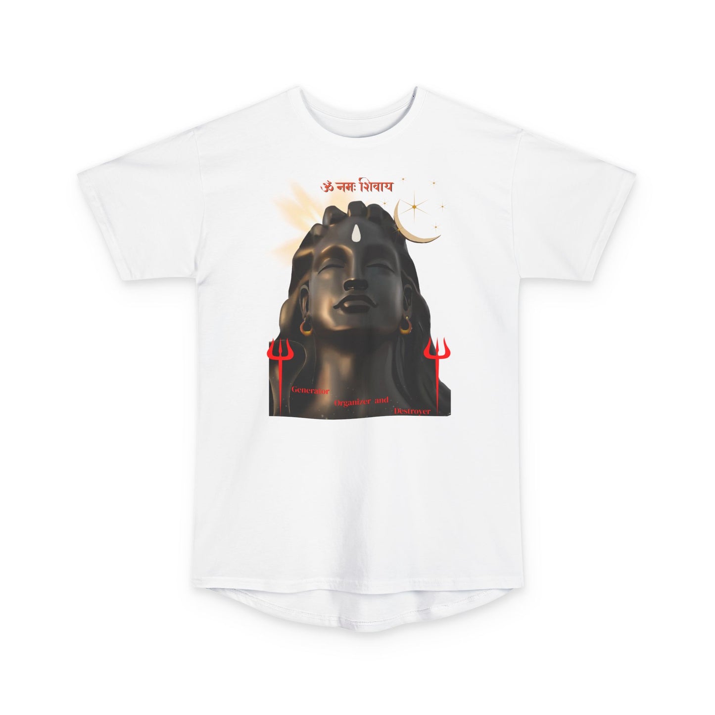 Long Body Urban Tee with SHIVA