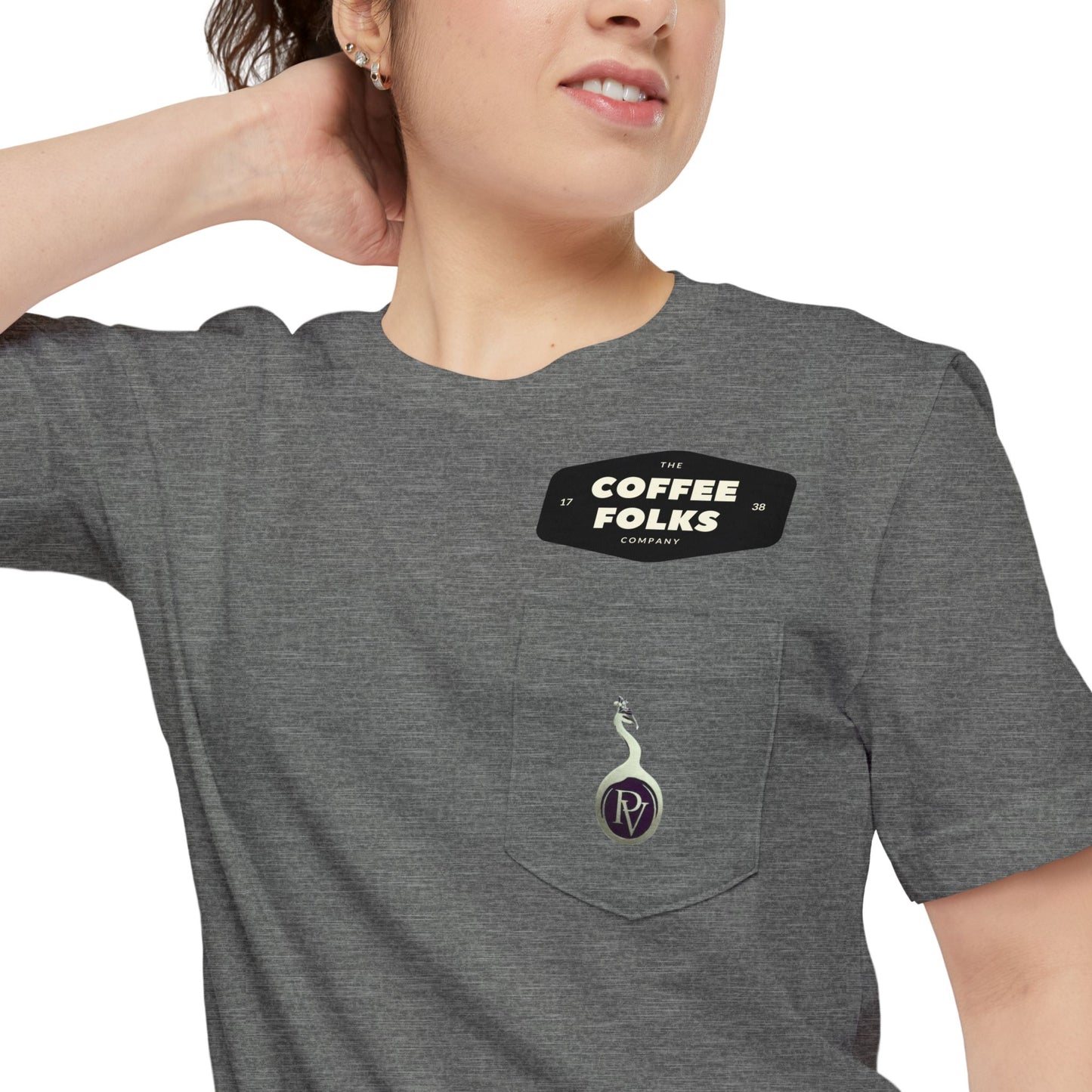 Coffee Lover Pocket T-shirt