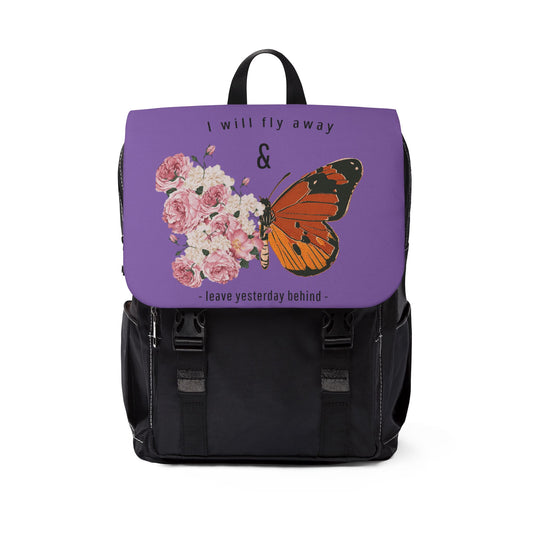 Unisex Casual Shoulder Backpack
