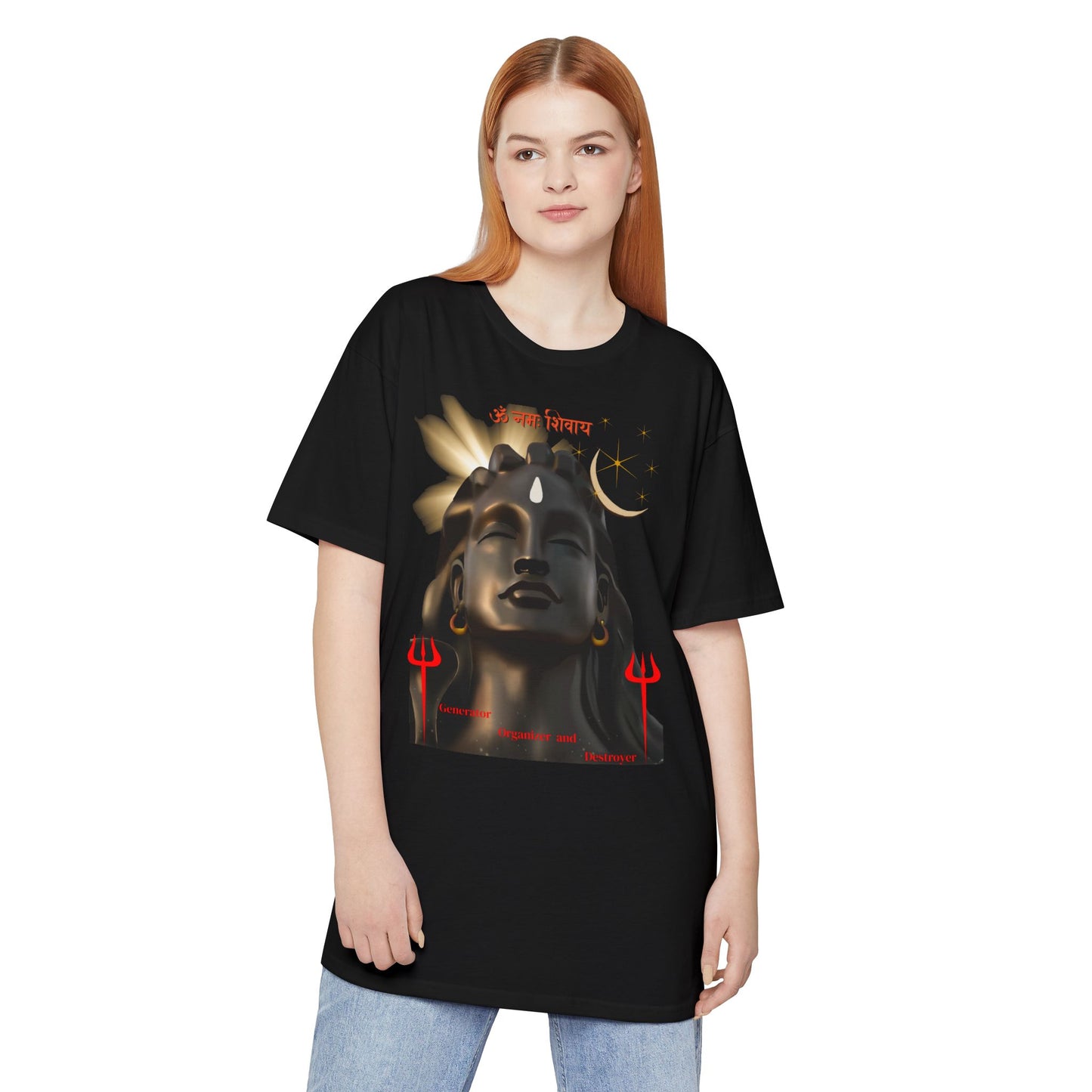 Long Body Urban Tee with SHIVA