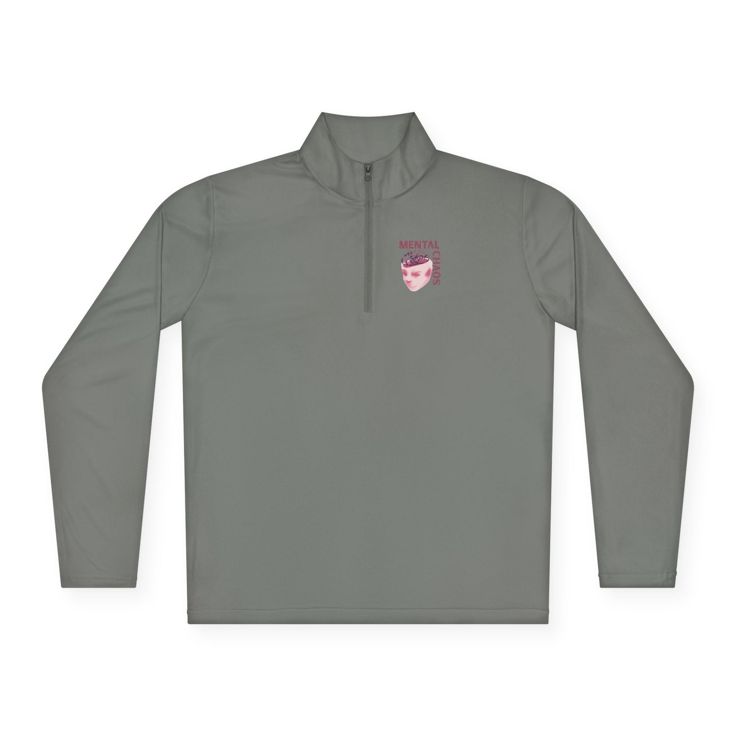 Quarter-Zip Pullover - GOOD VIBES ONLY