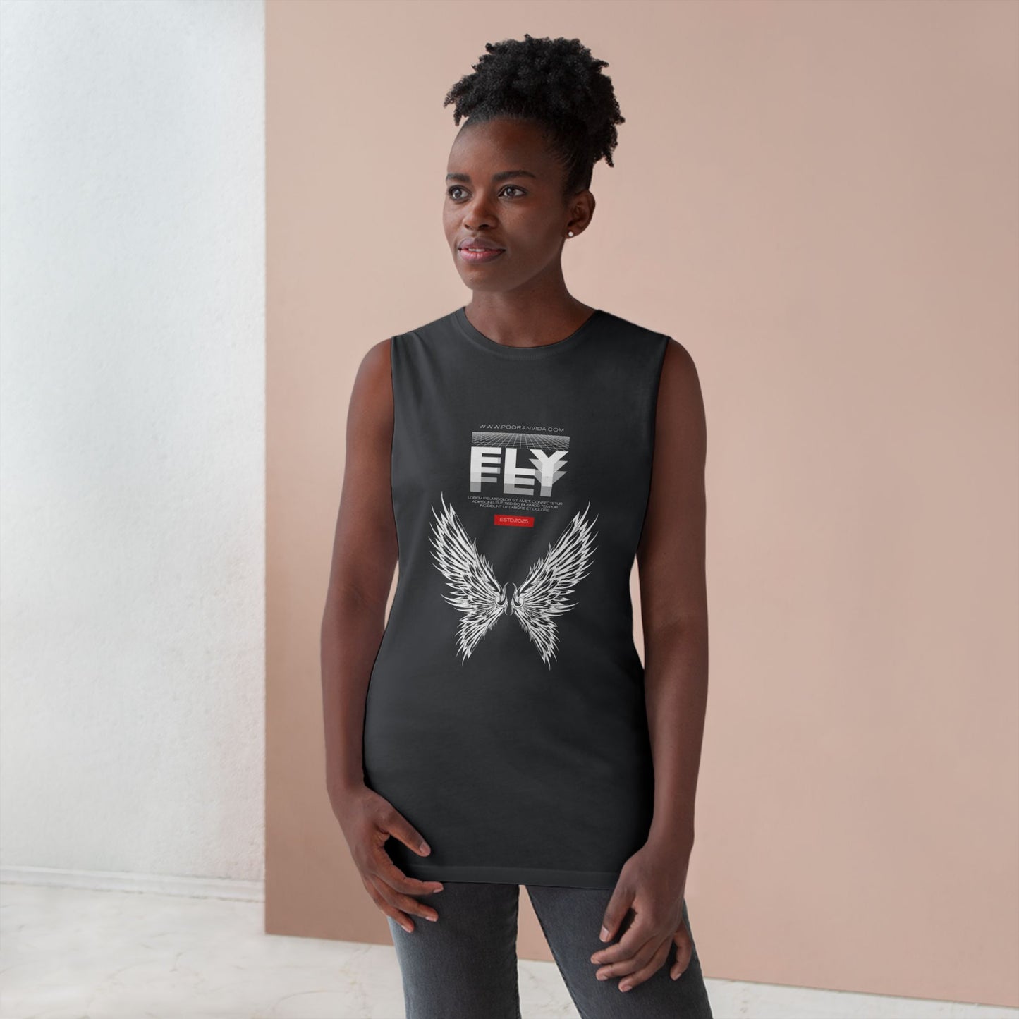Tank Top - Butter fly