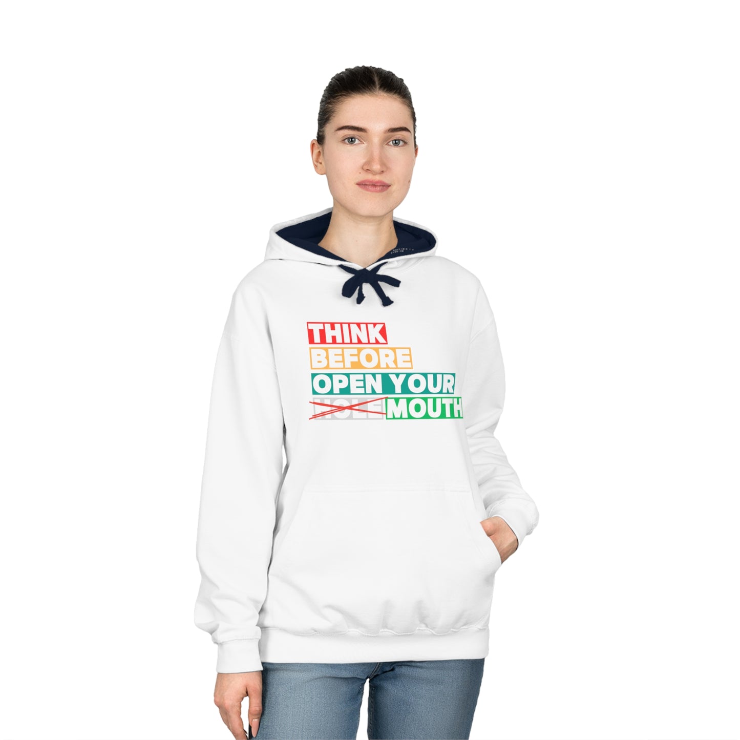 Varsity Hoodie - THOUGHTS