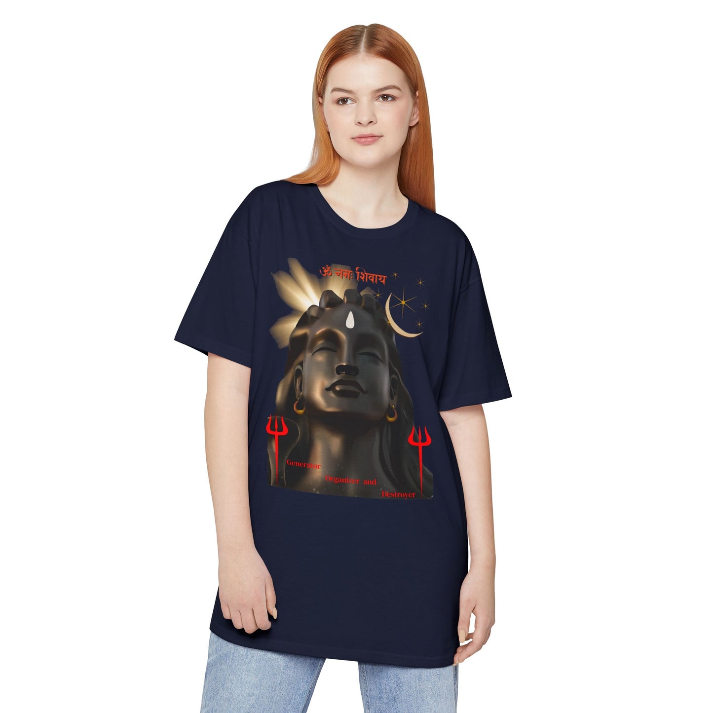 Long Body Urban Tee with SHIVA
