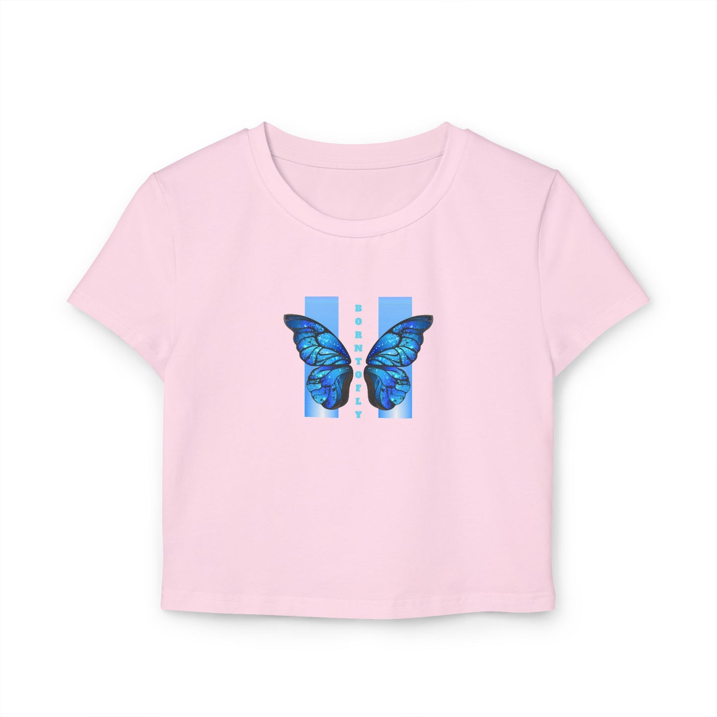 Baby Tee born to fly - Women's T-Shirt