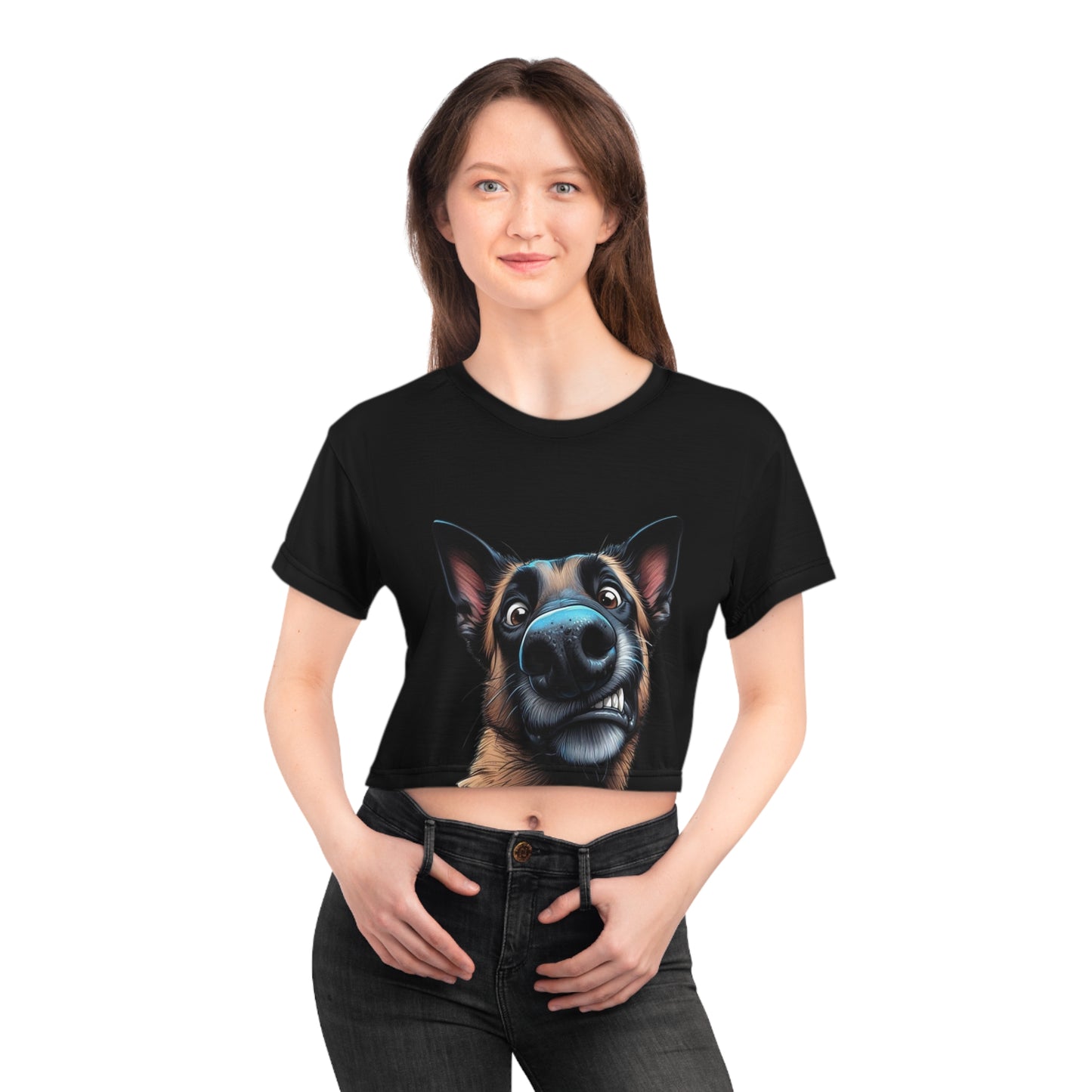 Dog Lover Crop Tee